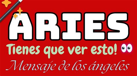 ARIES PREPARATE PARA UNA NOTICIA MUY FUERTE TE DIGO PORQUE SERA LA