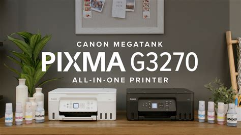 Canon Pixma G3270 Wireless Megatank All In One Printer Black