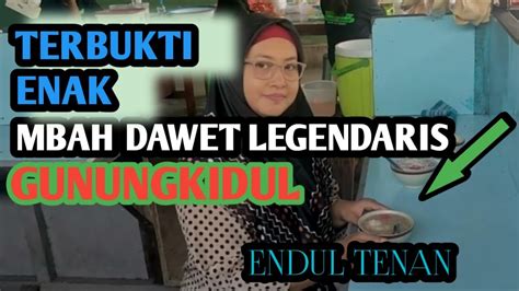 Dawet Legend Sejak Khas Gunungkidul Jogja Beda Dengan Dawet