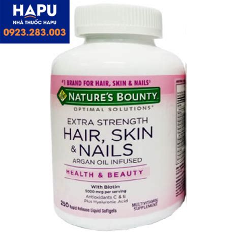 Viên Uống Hair Skin And Nails Nutritions Là Thuốc Gì Giá Bao Nhiêu