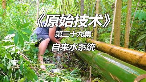 第39集 原始技术 看看野外生存强人全小哥，开始完善自来水系统，建造水池 Youtube