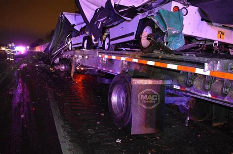 I 90 In Avon Clear After Semi Crash Snarls Morning Commute One Driver