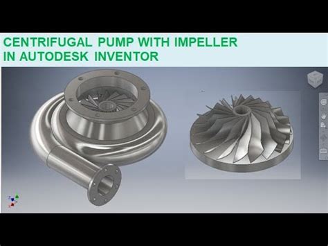 Centrifugal Pump With Impeller Centrifugal Pump Design In Inventor