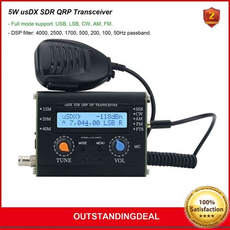 5w Usdx Sdr Qrp Transceiver Qcx Ssb To Ssb 3 Band All Mode Hf