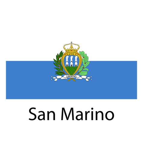 Dise O Png Y Svg De Bandera Nacional San Marino Para Camisetas