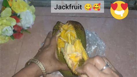 Ripe Jackfruit खान्थाल गोमोन जानोसै लोगोफोर गोदै गोदै🥰😋 Youtube