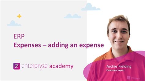 37 Enterpryze Erp Package How To Add Expenses In The Web App