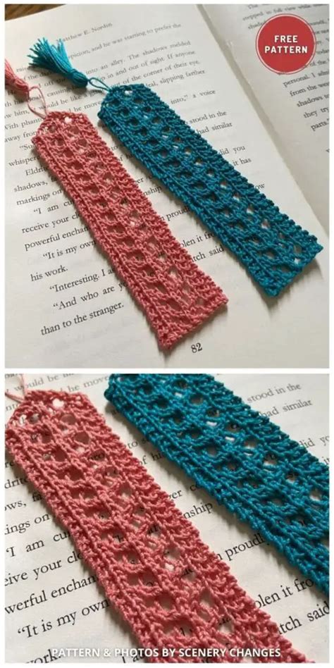 12 Free Easy Knitted Bookmark Patterns The Knit Crew