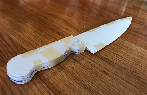 Making A Paper Mach Kitchen Knife Manning Makes Stuff Loki Cosplay