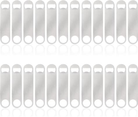 Amazon Ohiyoo 24 Pack Flat Beer Bottle Opener 5 Inch Heavy Duty