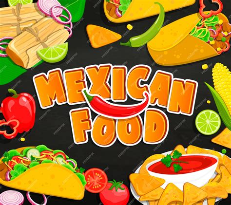 Premium Vector Concept Of Mexican Food