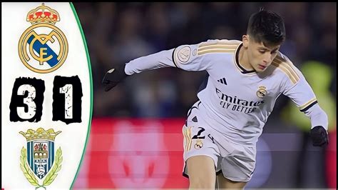 Arda Guler Unbelievable Debut Real Madrid Vs Arandina 3 1 Highlights