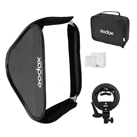 Buy GODOX32 X 32 Softbox With S Type Bowens Bracket Flash Holder Kit