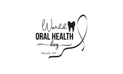 Premium Vector World Oral Health Day Health Awareness Brush