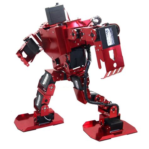 Red Dof Robo Soul H Biped Robotics Humanoid Robot Aluminum Frame