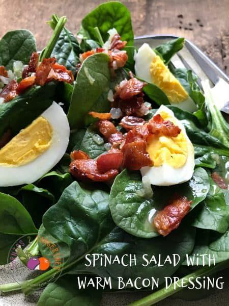 Spinach Salad With Warm Bacon Dressing Artofit