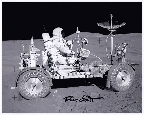 Dave Scott Astronaut Autographs 10x8 Photo