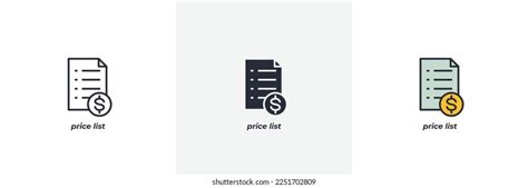 1,725 Price List Logo Icon Images, Stock Photos & Vectors | Shutterstock