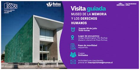 Visita Guiada Museo De La Memoria Y Los Derechos Humanos Unión