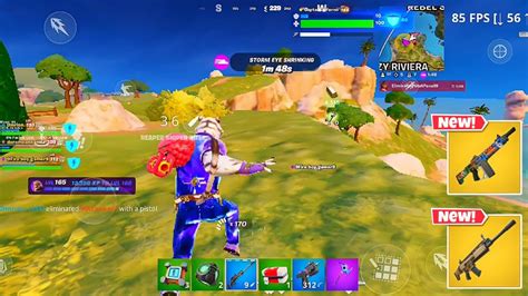 Samsung S23 Ultra 120 Fps Fortnite Mobile Gameplay New Season Teaser