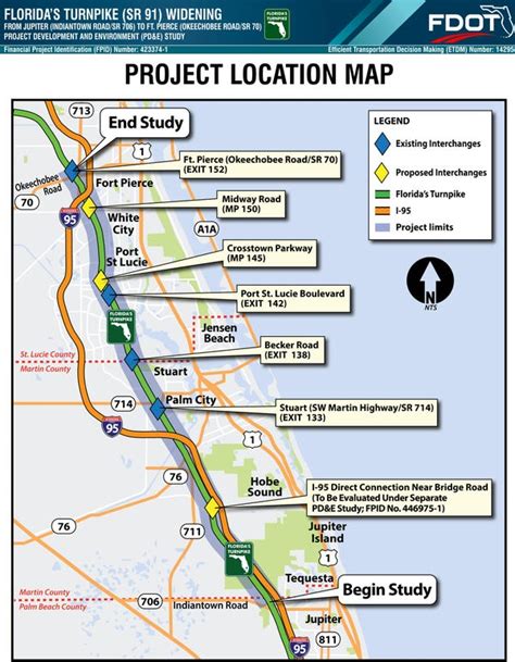 Floridas Turnpike With 1 Billion Lane Widening Plans From Jupiter To