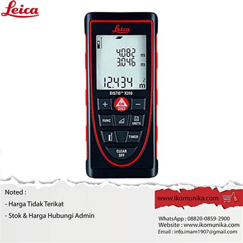 Leica Disto D Laser Distance Meter Supplier Alat Radio Komunikasi