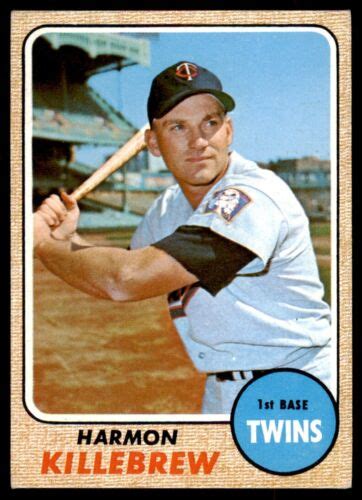 Topps Set Break Harmon Killebrew Ex Exmint Cv Ebay