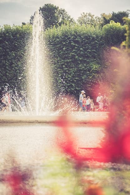 Premium Photo Fountain In The Beautiful Mirabell Garden Salzburg Austria