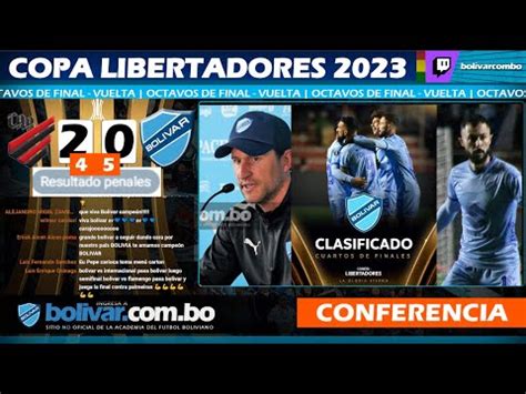 CONFERENCIA DE PRENSA Copa Libertadores 2023 ATLETICO PARANAENSE