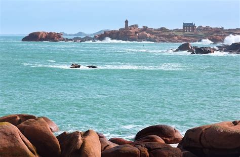 Premium Photo Ploumanach Coast Spring View Between Perros Guirec And