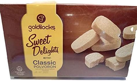 Classic Polvoron Philippine Shortbread Cookies 300g By Goldilocks Amazon Ca Grocery