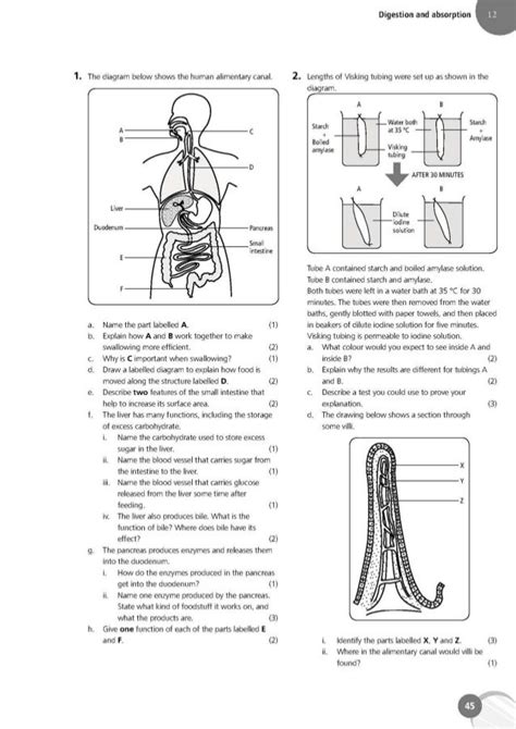 Igcse Cambridge Examinations Biology 0610 Resources Revision Gu