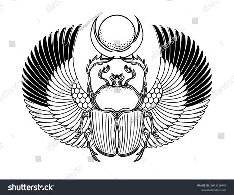 Scarab Beetle Egyptian Symbol Tattoo