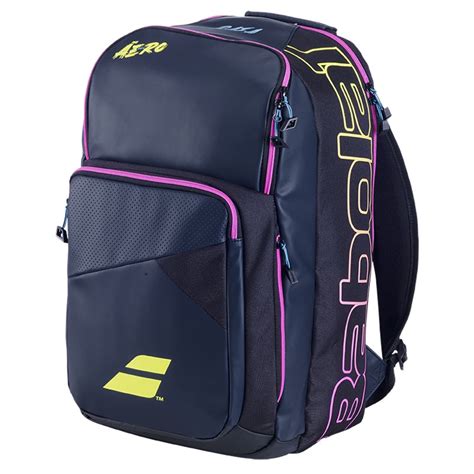 Babolat Pure Aero Rafa Backpack Tennis Bag Black Purple Orange