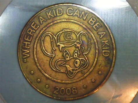 2008 Chuck E Cheese Token EBay