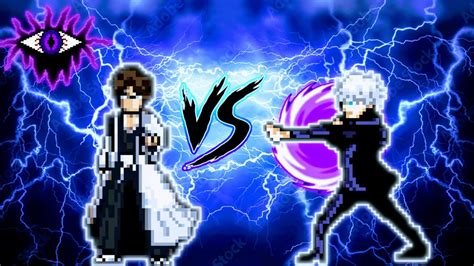 Captain Aizen New Vs Limitless Gojo In Jump Force Mugen Youtube