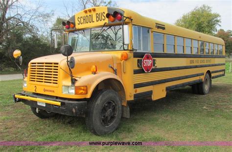 1992 International 3800 Thomas School Bus In Dora Mo Item G9403 Sold