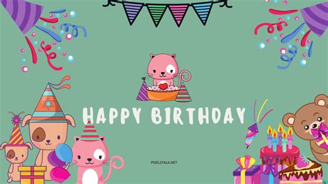 Kids Birthday Wallpapers Wallpaper Cave