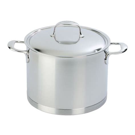 Demeyere Atlantis 41394 7 Ply Stainless Steel Stock Pot 8 5 Quarts