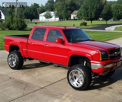 2004 Chevrolet Silverado 1500 With 22x14 70 American Force Fuse SS And