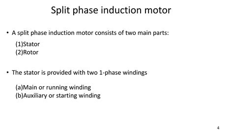 Types Of Single Phase Induction Motor Ppt