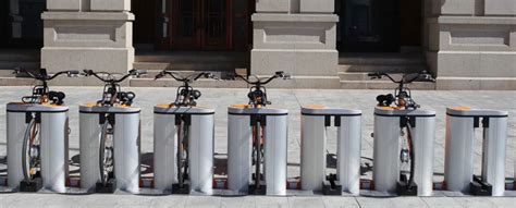 E-bike wireless charging station for charging and locking E-BIKES ...