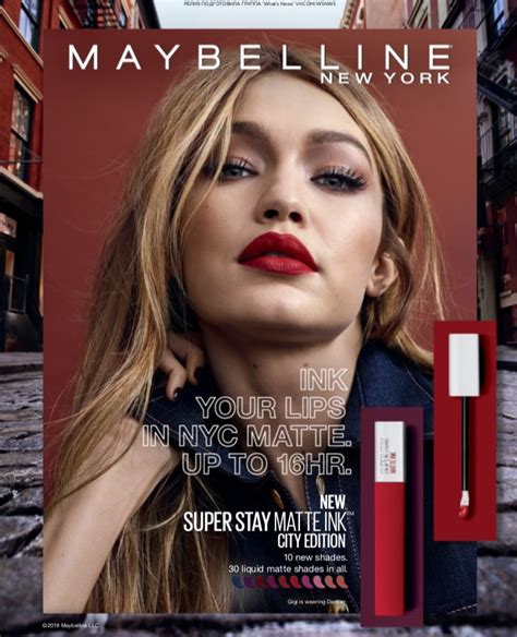 Épinglé sur Gigi Hadid | Maybelline