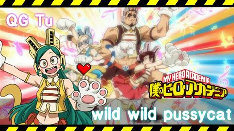 Wild Wild Pussycat Heróis Felinos De Boku No Hero My Hero Academia