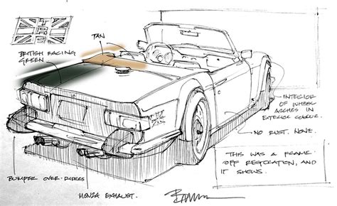 This is How a Sketch-Happy Industrial Designer Shops for a Vintage Car ...