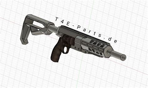 Archivo STL HDR50 TR50 Bodykit Riflekit Rifle De AsaltoPlan De