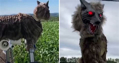 Japanese City Now Uses Robot Monster Wolves To Keep Bears Away