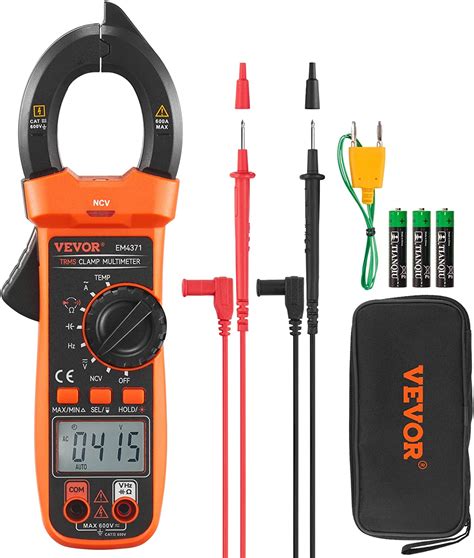 Vevor Stromzange A True Rms Ac Dc Zangenmultimeter Counts