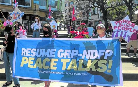 Baguio Activists Call For Resumption Of Peace Talks Inquirer News