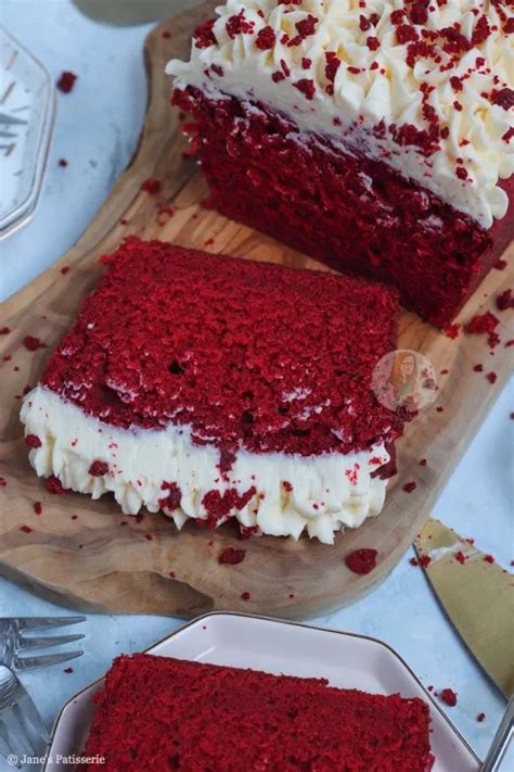 Red Velvet Loaf Cake Jane S Patisserie Artofit